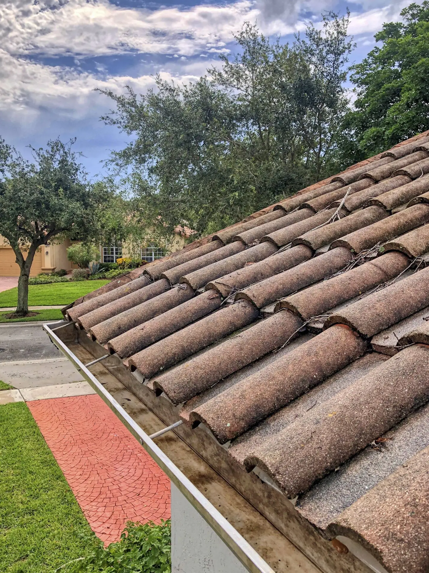 VSP Softwash Gutter Interior After-min